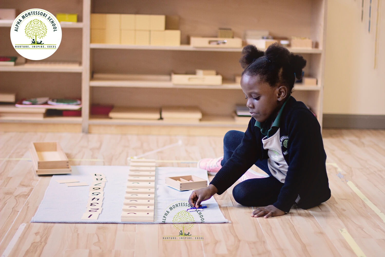 preschool classrooms at Montessori School in Plano | Alpha Montessori