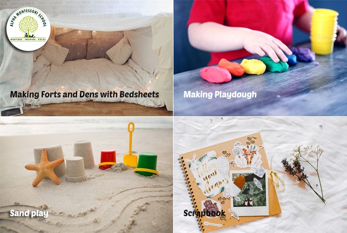 Games, puzzles and projects - Montessori activites at home