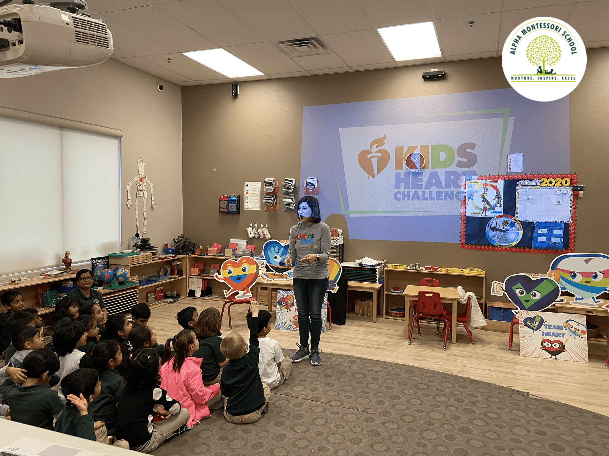 Kids Heart Challenge - Alpha Montessori School, Plano & Frisco