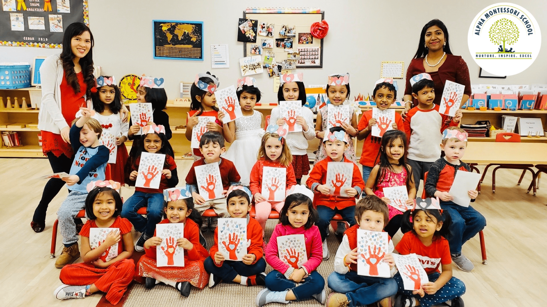 Valentines day - Alpha Montessori School