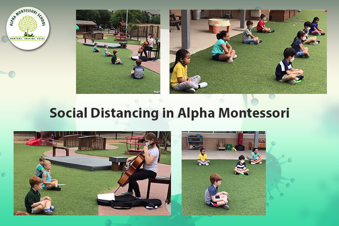 Social Distancing in Schools Alpha Montessori School