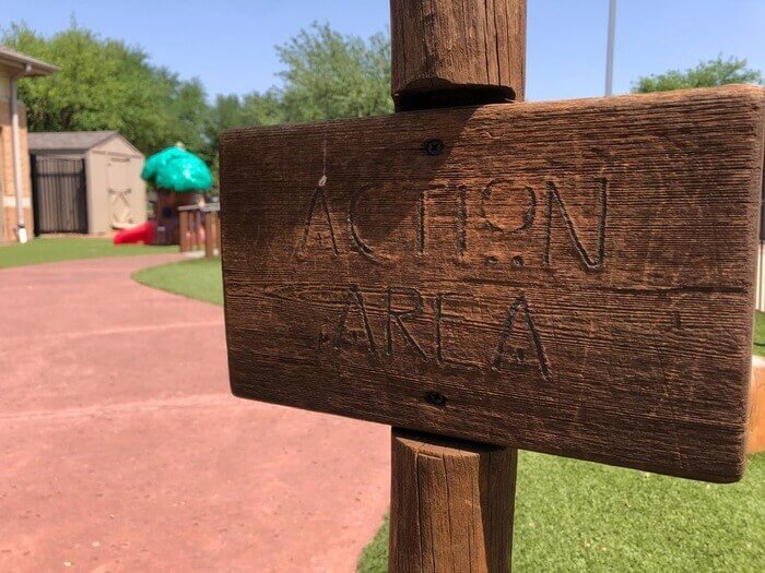 Wooden-Play-Castle-in-alpha-montessori-school-in-plano