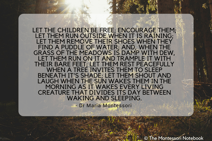 Maria-Montessori-Children-Nature